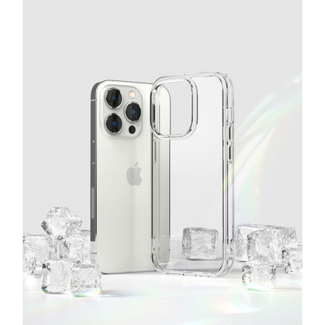 Ringke Fusion TPU Cover mit Gelrahmen für iPhone 14 Pro Max transparent (F645E52)