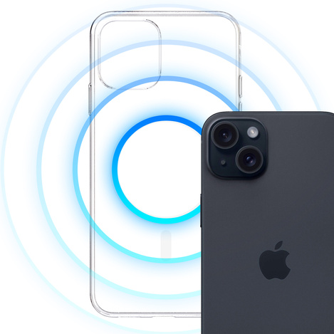 3MK Clear MagCase iPhone 15 Plus
