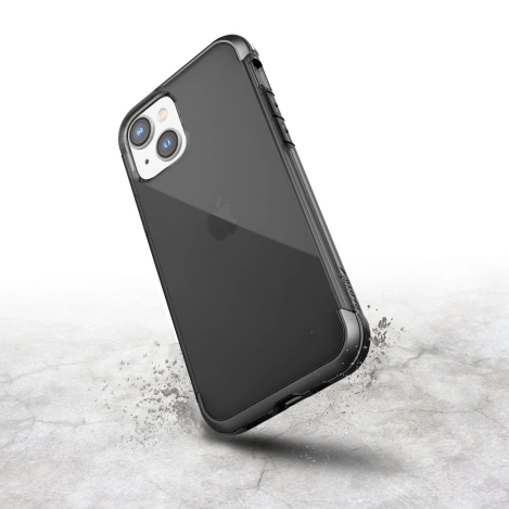 Raptic X-Doria Air Case iPhone 14 Plus gepanzerte Hülle grau