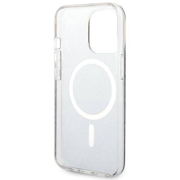 Guess GUHMP13LH4STK iPhone 13 Pro / 13 6.1" schwarz/schwarz Hardcase 4G MagSafe