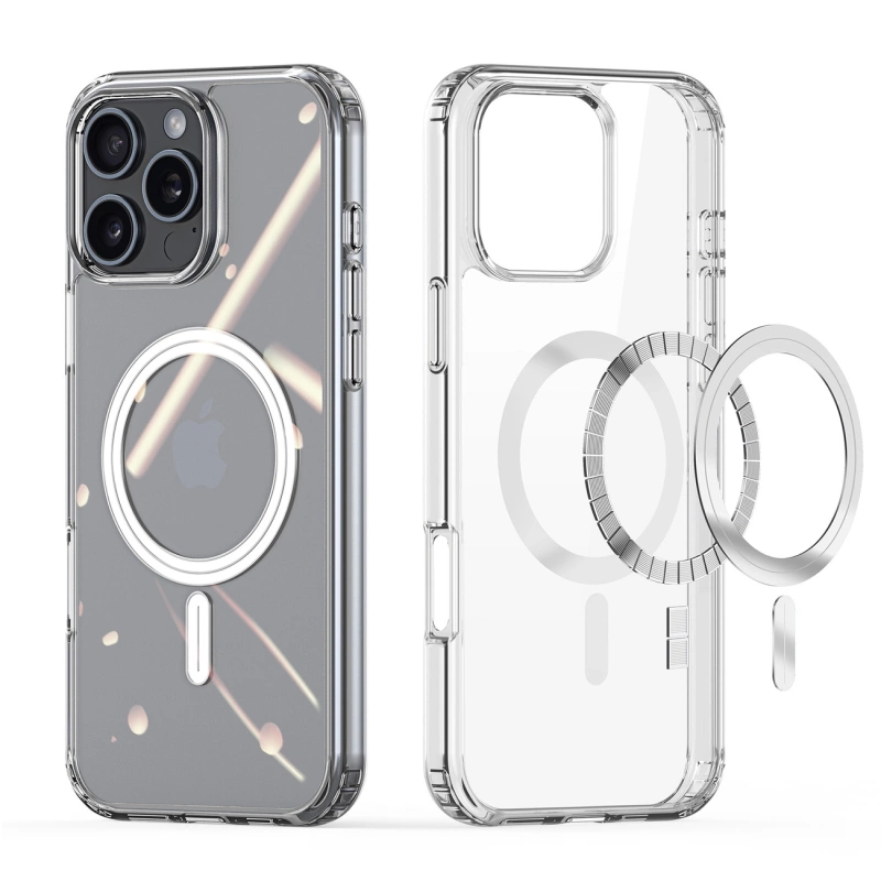 Dux Ducis Clin Mag Hülle mit MagSafe für iPhone 16 Pro Max – transparent