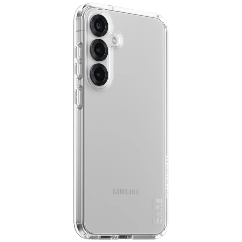 CARE by PanzerGlass Flagship Urban Combat Hülle für Samsung Galaxy S25+ – transparent