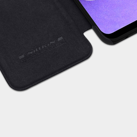 Nillkin Qin original leather case cover for Samsung Galaxy A03s black