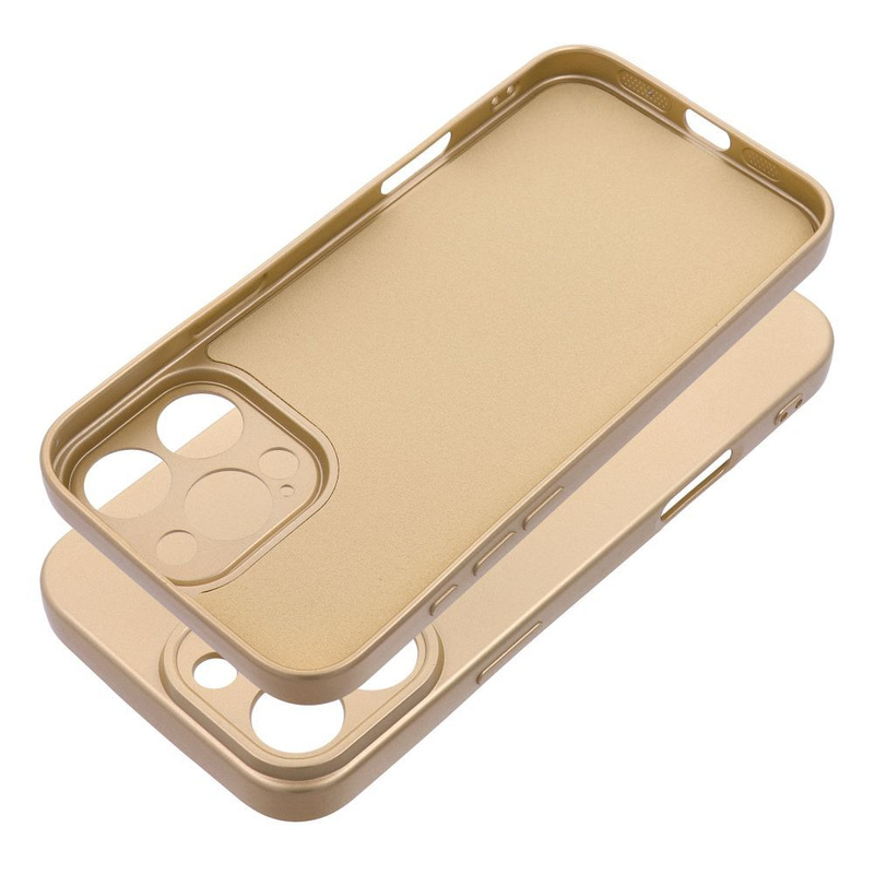 Futerał METALLIC do IPHONE 16 Pro Max złoty