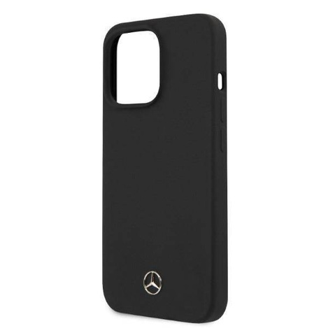 Case IPHONE 13 PRO Mercedes Hardcase Silicone MagSafe (MEHMP13LSILBK) black
