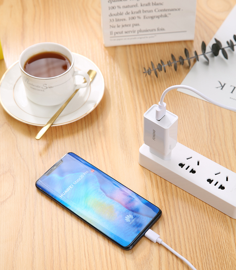 Foneng Ładowarka sieciowa K300 - USB - 18W 3A biała