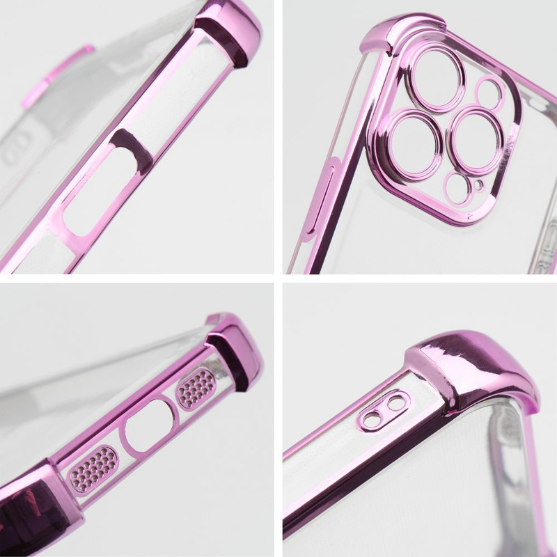 Futerał ANTISHOCK ELECTRO do SAMSUNG A25 purpurowy