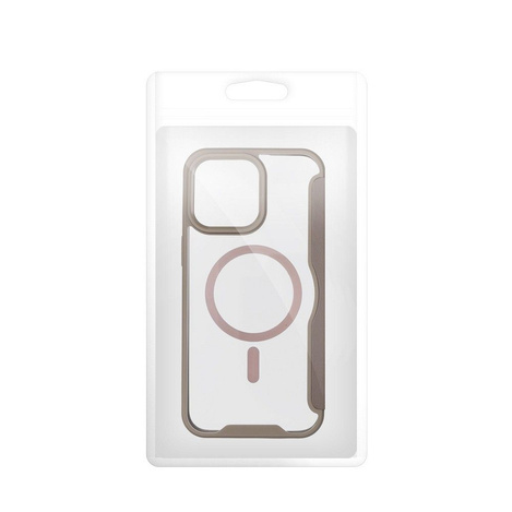 Kabura SMART MAG kompatybilna z MagSafe do IPHONE 15 Pro Max tytanowa
