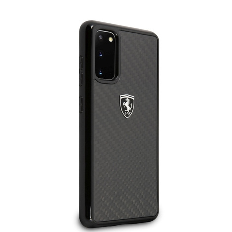 Ferrari Hardcase FEHCAHCS62BK S20 G980 black/czarny Carbon Heritage