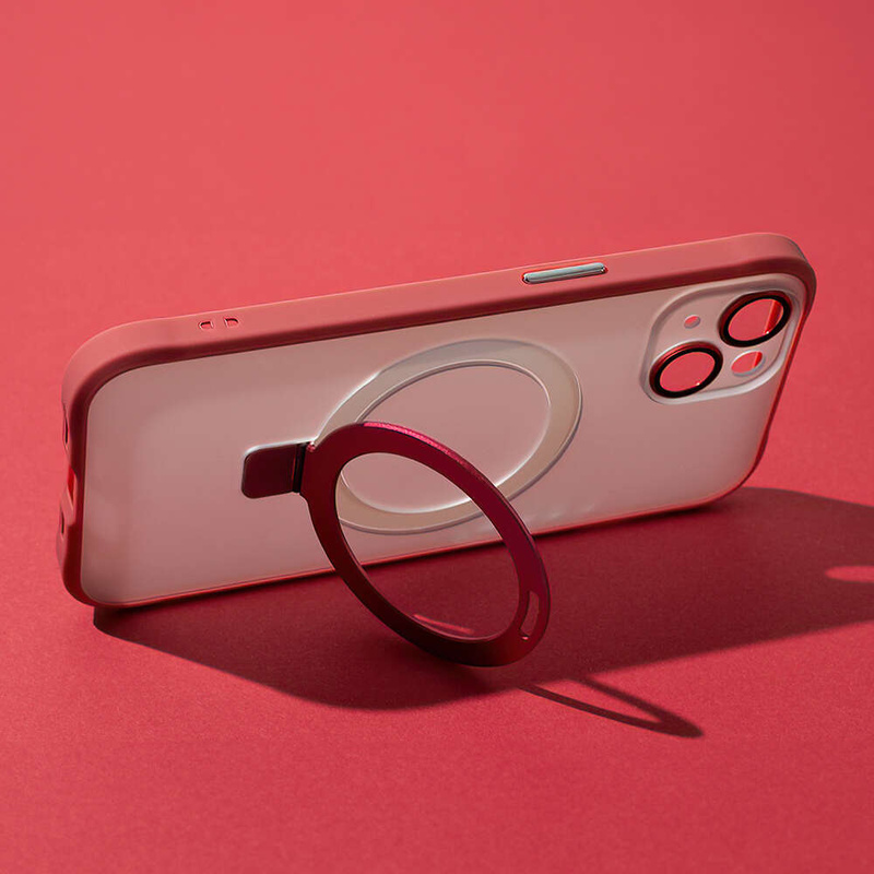Nakładka Mag Ring do iPhone 14 Pro 6,1" czerwony