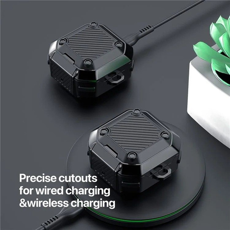 Dux Ducis SECG case for Samsung Galaxy Buds Live / Buds Pro / Buds 2 / Buds 2 Pro - black