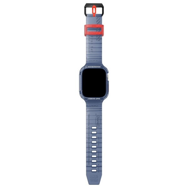 Skinarma pasek+etui Saido 2in1 Apple      Watch 45/44mm ciemno niebieski/dark blue