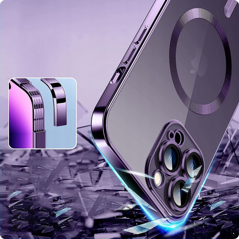 Etui APPLE IPHONE 15 Tech-Protect MagShine złote