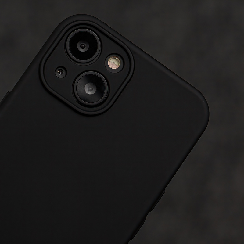 Etui do Xiaomi 15 czarne + Szkło na ekran + Szkło na aparat