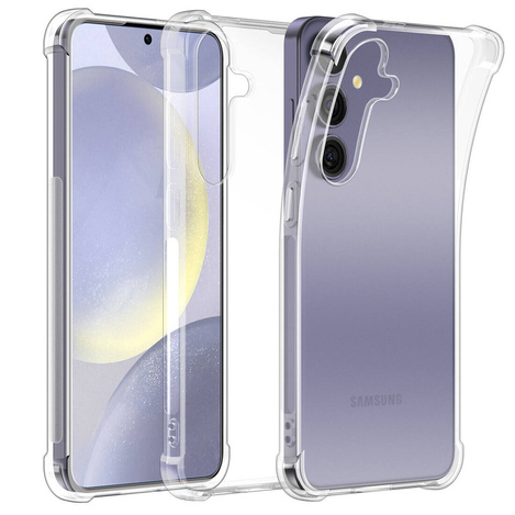 Etui Anti Shock 1,5 mm do Samsung S24 FE transparentny