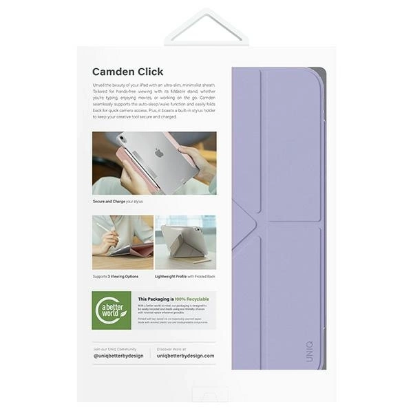 Uniq Camden Click Hülle für iPad Air 11&quot; (2024) - Lila
