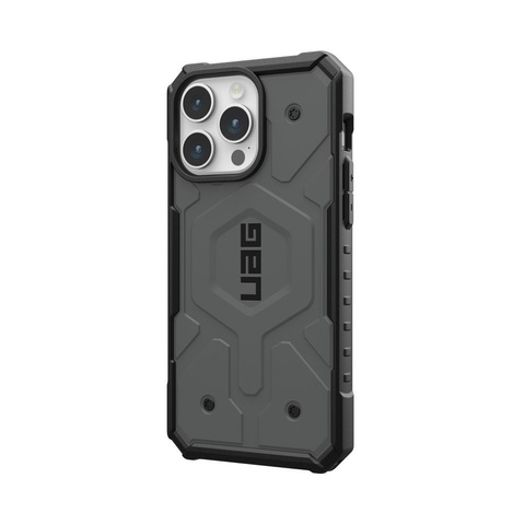 UAG Pathfinder Magsafe - Schutzhülle für iPhone 15 Pro Max (Silber)
