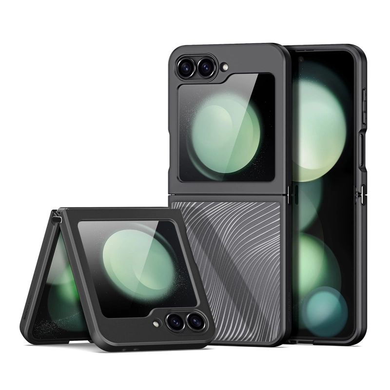 Dux Ducis Aimo Hülle für Samsung Galaxy Z Flip 6 - Schwarz