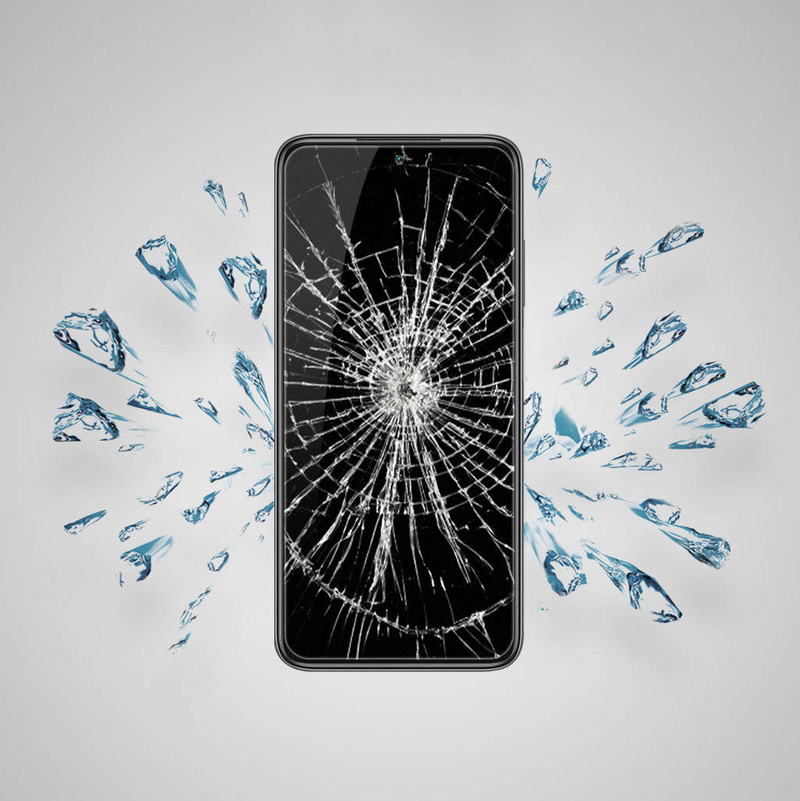 Nillkin CP + PRO ultra-thin full screen tempered glass with 0.2mm 9H frame Xiaomi Redmi 10 black