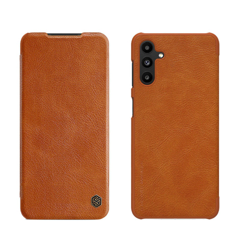 Nillkin Qin leather holster for Samsung Galaxy A13 5G brown