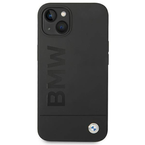 Original Case IPHONE 14 PLUS BMW Hardcase Silicone Signature Logo Magsafe black