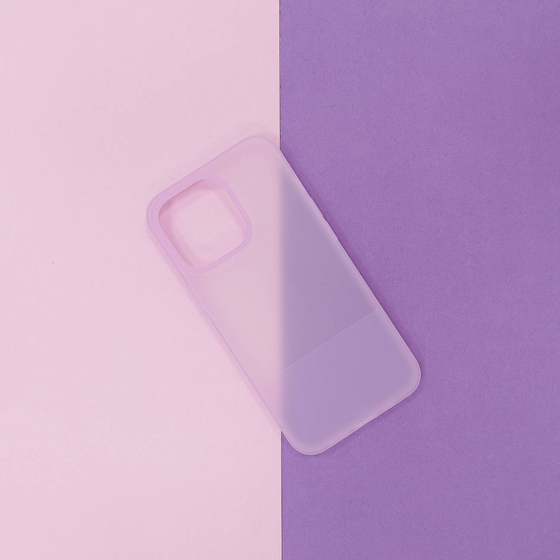 Kingxbar Plain Series Hülle für iPhone 13 Pro Max Silikonhülle grau