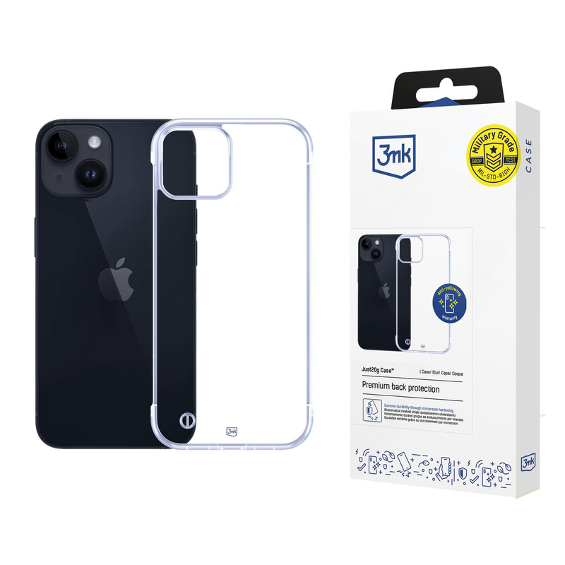 Apple iPhone 14 Plus - 3mk Just20g Clear Case