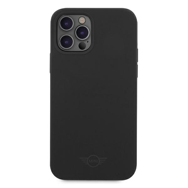 Mini MIHCP12LSLTBK iPhone 12 Pro Max 6,7" czarny/black hard case Silicone Tone On Tone