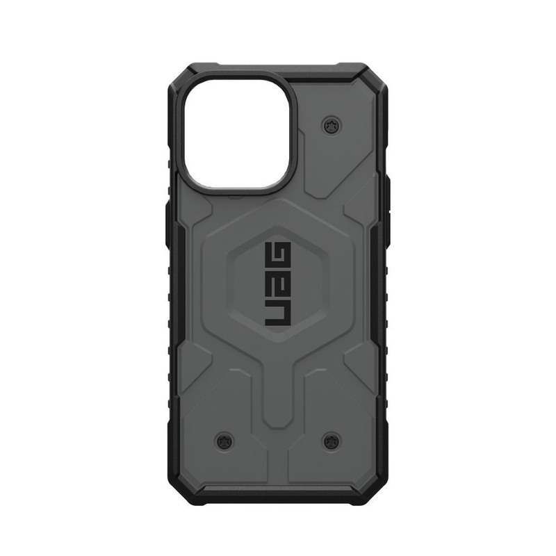 UAG Pathfinder Magsafe - Schutzhülle für iPhone 15 Pro Max (Silber)