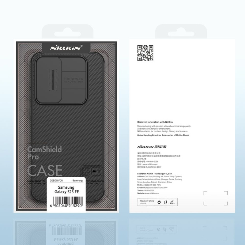 NILLKIN CAMSHIELD PRO SAMSUNG S23 FE BLACK / CZARNY