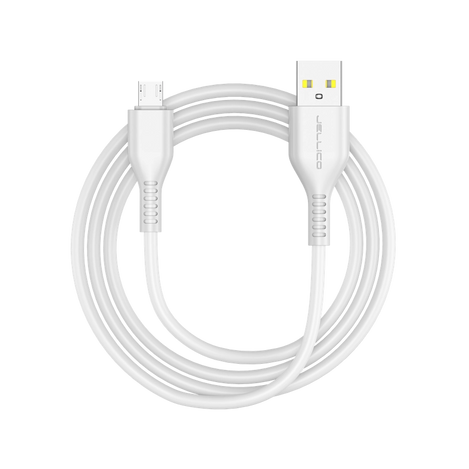 Kabel Jellico KDS-32 Micro USB 3.1A 2m Biały