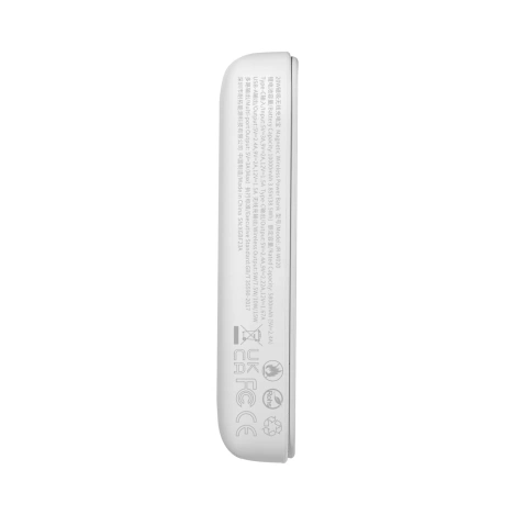 Joyroom Power Bank 10000mAh 20W Power Delivery Quick Charge Magnetic Qi 15W Wireless Charger for iPhone Compatible with MagSafe White (JR-W020 white)