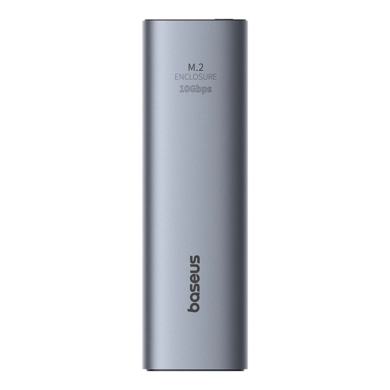 Baseus FlyJoy M.2 NVMe 10 Gb/s SSD-Schacht – Grau