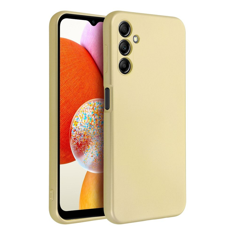 Futerał METALLIC do SAMSUNG A14 5G / A14 4G złoty