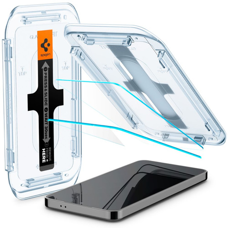 Spigen Glas.tR EZ Fit gehärtetes Glas für Samsung Galaxy S24+ - 2 Stk.