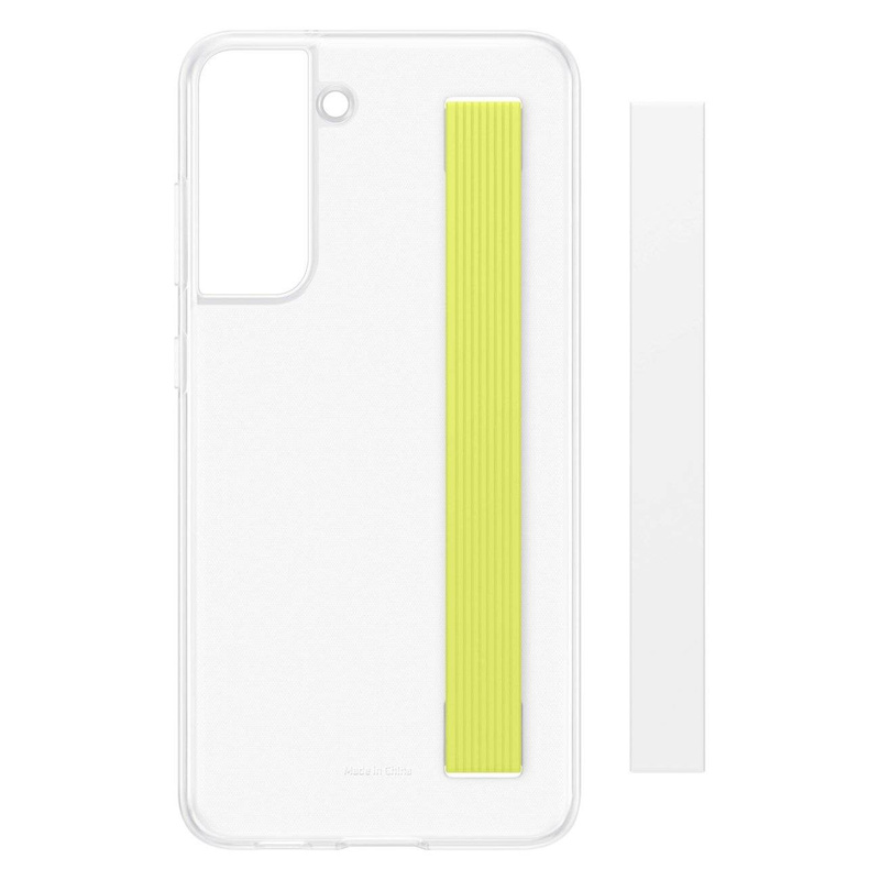 Samsung Clear Strap Cover etui pokrowiec do Samsung Galaxy S21 FE biały (EF-XG990CWEGWW)