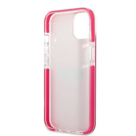 Original Handyhülle IPHONE 13 MINI Karl Lagerfeld Hardcase Choupette Head (KLHCP13STPECPI) rosa