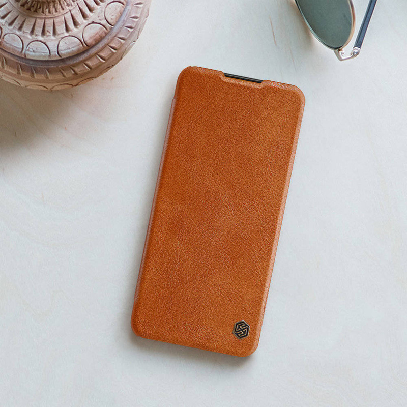 Nillkin Qin original leather case cover for Samsung Galaxy A03s black
