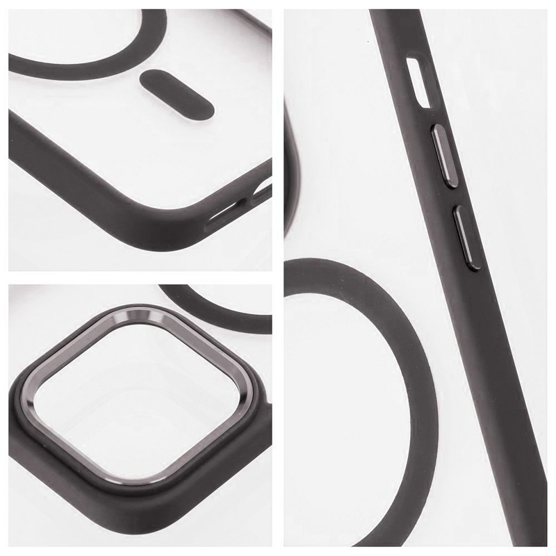 Futerał MATTE MAG COVER kompatybilny z MagSafe do IPHONE 16 Pro Max tytanowy
