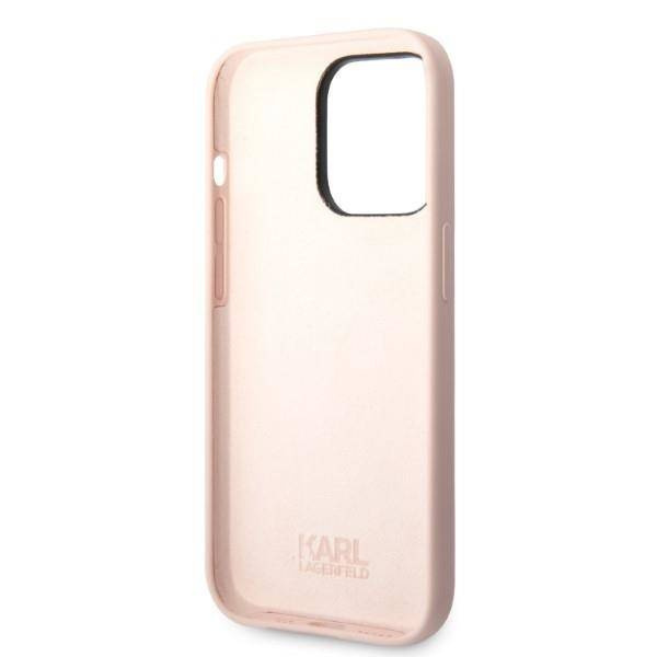 Karl Lagerfeld Silicone NFT Choupette - Etui iPhone 14 Pro Max (różowy)