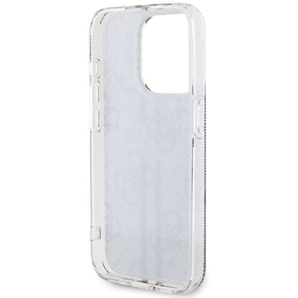 Oryginalne Etui GUESS Hardcase GUHCP15MH4PSEGW do iPhone 15 Pro (4G Gold  Stripe / brązowy)