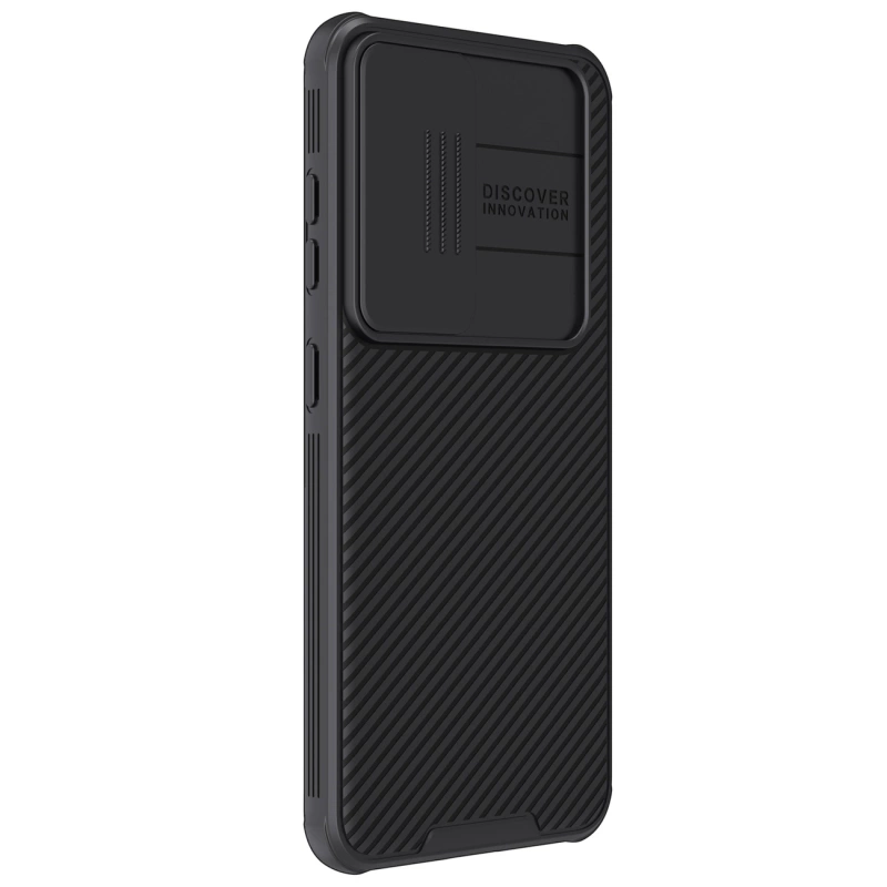 Nillkin CamShield Pro Panzerhülle mit Kameraabdeckung für Samsung Galaxy S24 – Schwarz