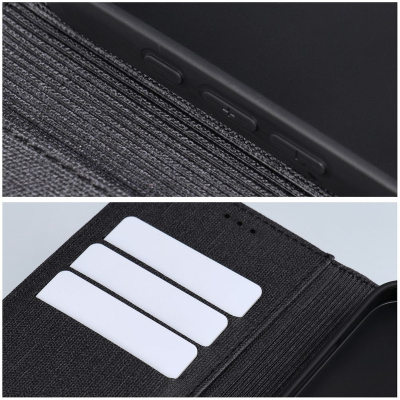 Kabura GOMMA Book do XIAOMI Redmi NOTE 14 5G czarny
