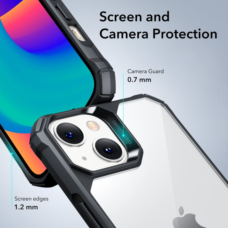 ESR AIR ARMOR IPHONE 14 Plus KLAR / SCHWARZ
