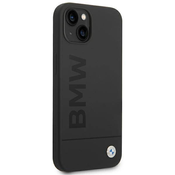 Original Case IPHONE 14 PLUS BMW Hardcase Silicone Signature Logo Magsafe black