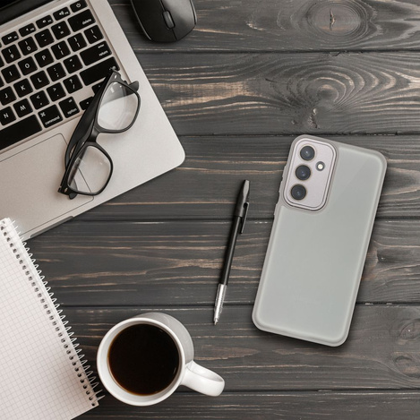Futerał VARIETE do IPHONE 15 Pro Max stalowy