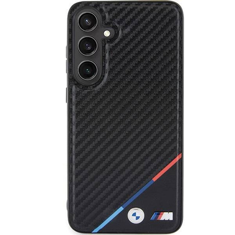 BMW BMHMS24S23PUDTK S24 S921 schwarz/schwarzes Hardcase Carbon Tricolor Line MagSafe