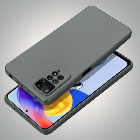 Futerał METALLIC do XIAOMI Redmi 10C szary