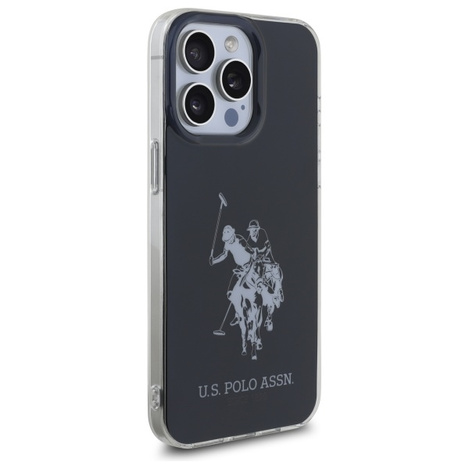 US Polo USHCP15XTPUHRBK iPhone 15 Pro     Max 6,7" czarny/black Shiny Big Logo