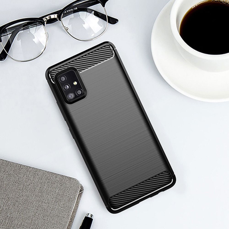 Futerał CARBON do SAMSUNG Galaxy A51 5G czarny